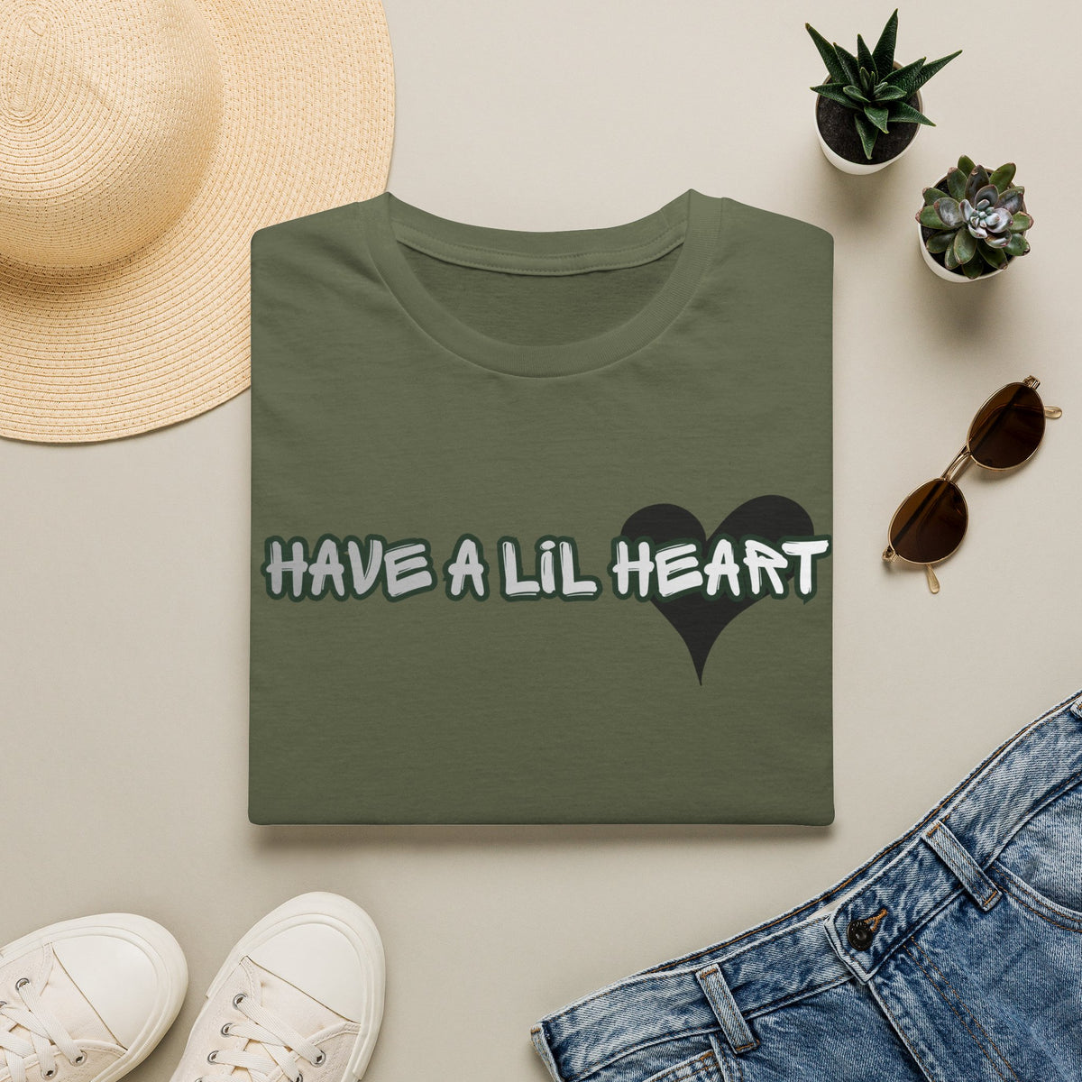 Have a Lil Heart T-Shirt — Cute Heart Graphic Tee