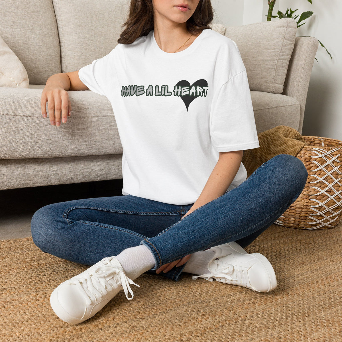Have a Lil Heart T-Shirt — Cute Heart Graphic Tee